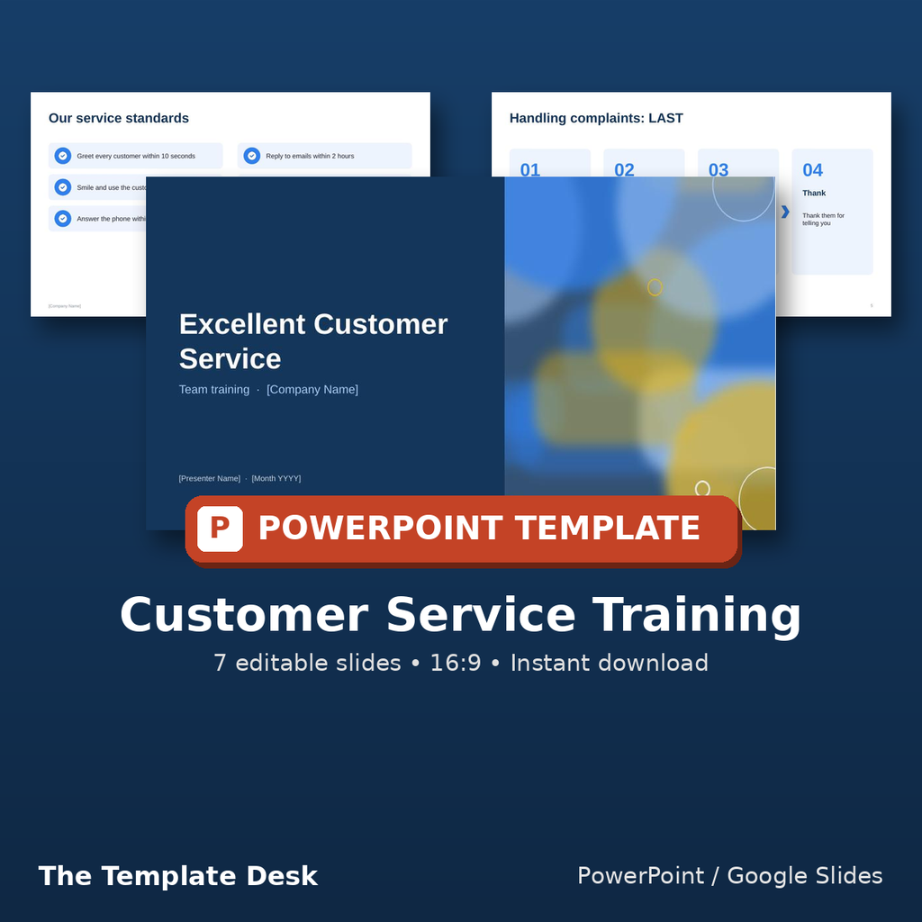 Customer Service Training – cover
