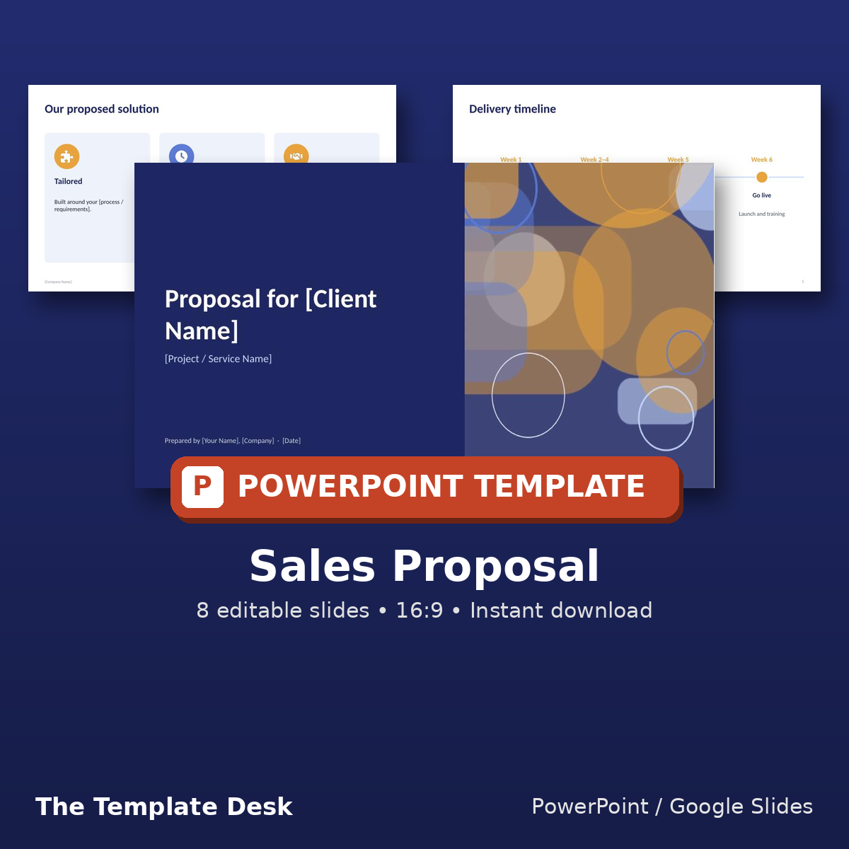 Sales Proposal – cover
