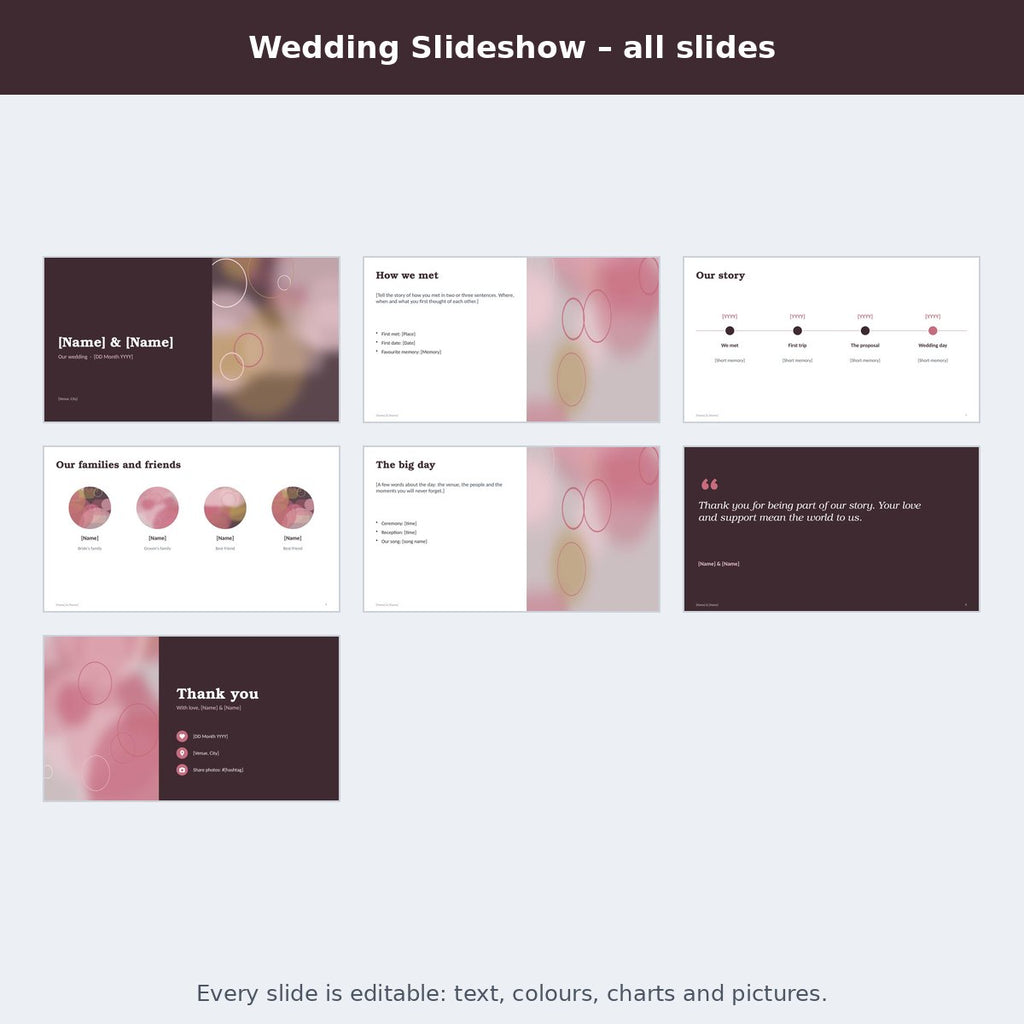 Wedding Slideshow – preview