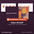 Sales Kickoff – cover