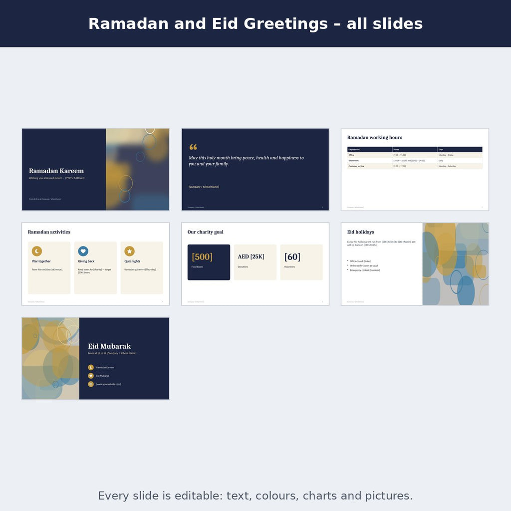 Ramadan and Eid Greetings – preview