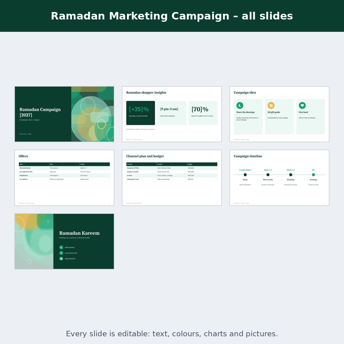 Ramadan Marketing Campaign – preview