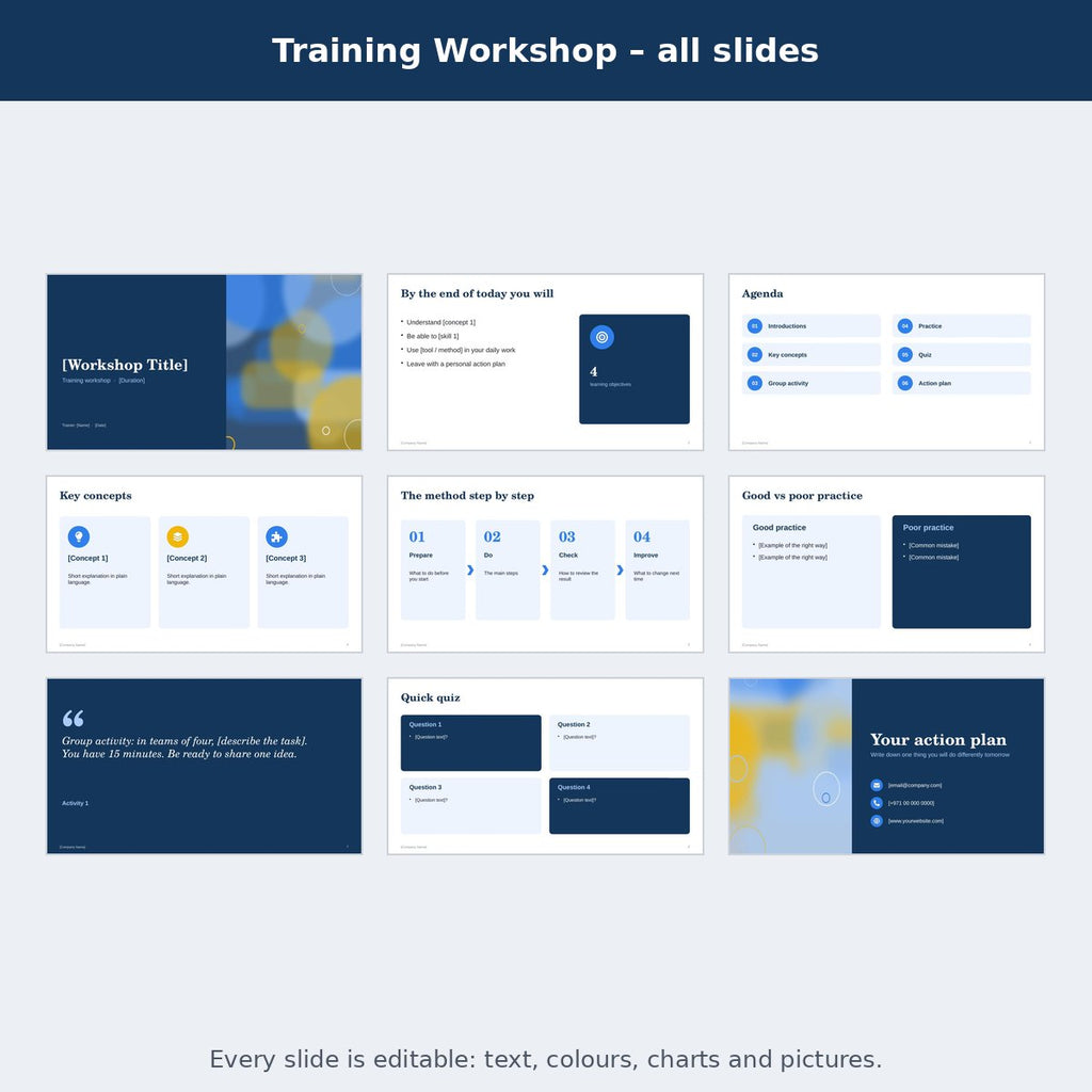 Training Workshop – preview