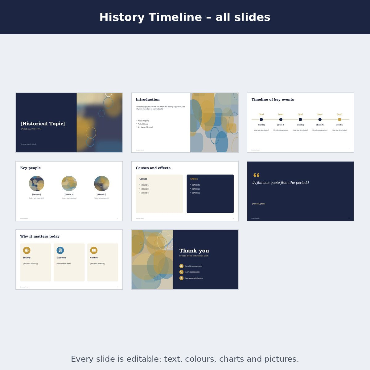 History Timeline – preview