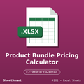 Product Bundle Pricing Calculator – Excel template
