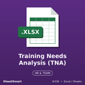 Training Needs Analysis (TNA) – Excel template