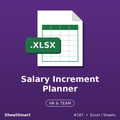 Salary Increment Planner – Excel template