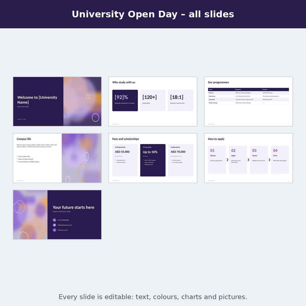 University Open Day – preview