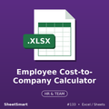Employee Cost-to-Company Calculator – Excel template