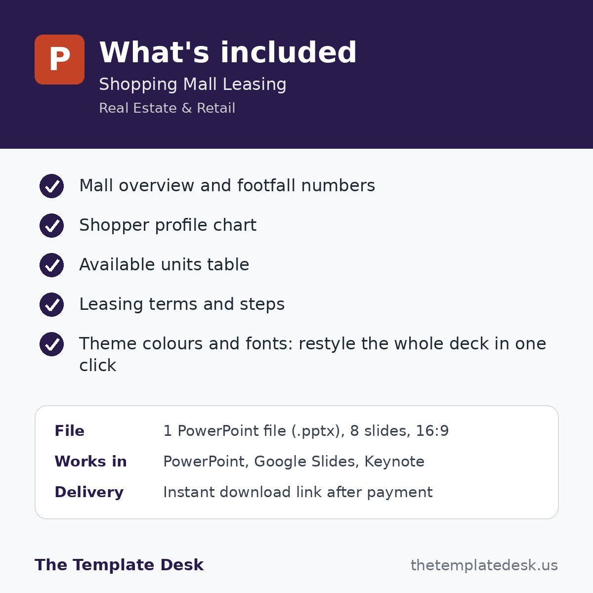 Shopping Mall Leasing – what's included