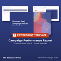 Campaign Performance Report – cover
