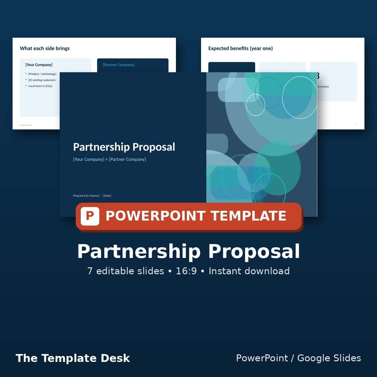 Partnership Proposal – cover