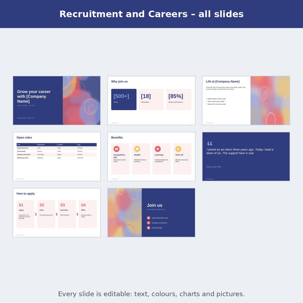 Recruitment and Careers – preview
