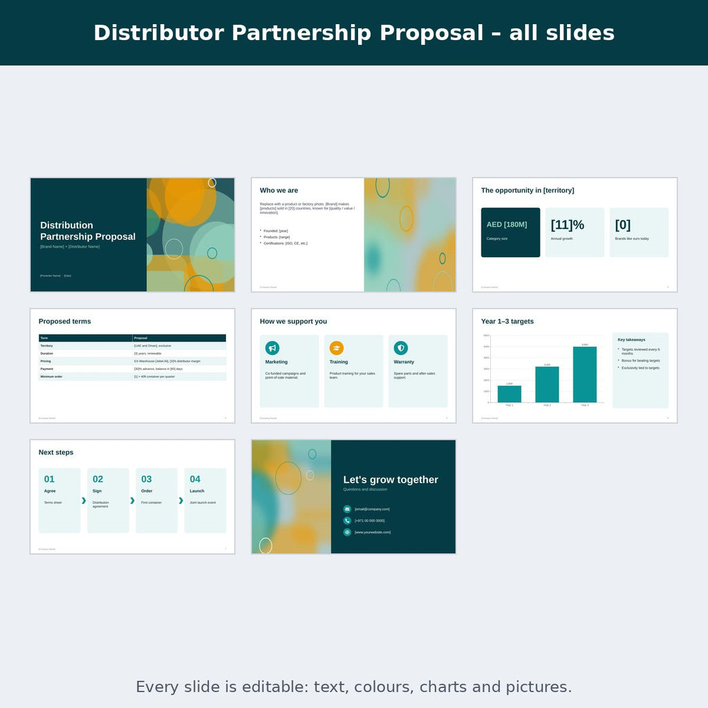 Distributor Partnership Proposal – preview