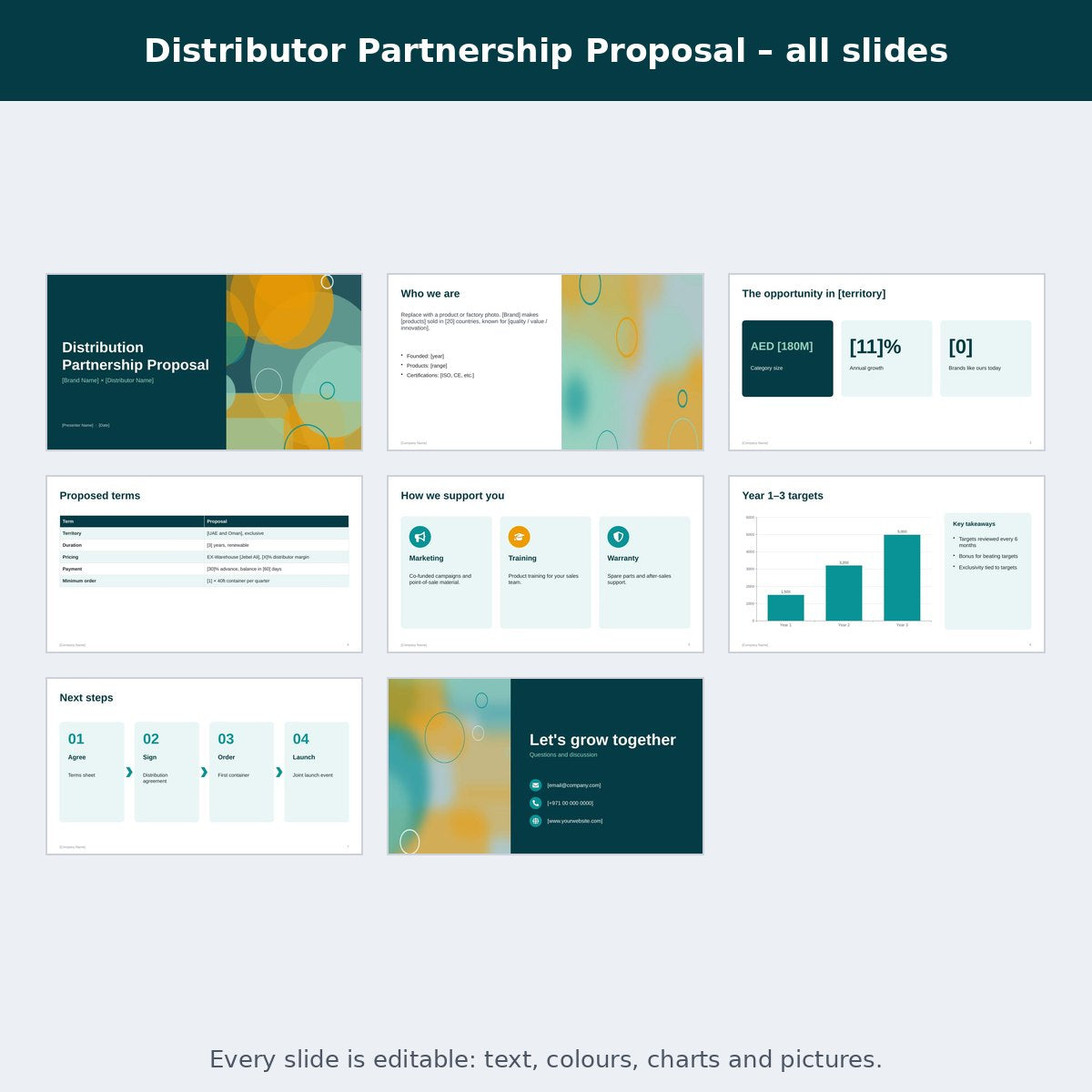 Distributor Partnership Proposal – preview