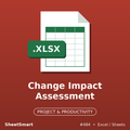Change Impact Assessment – Excel template