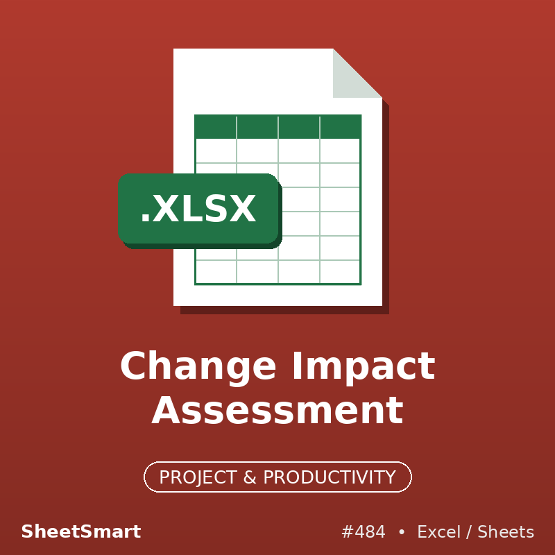 Change Impact Assessment – Excel template