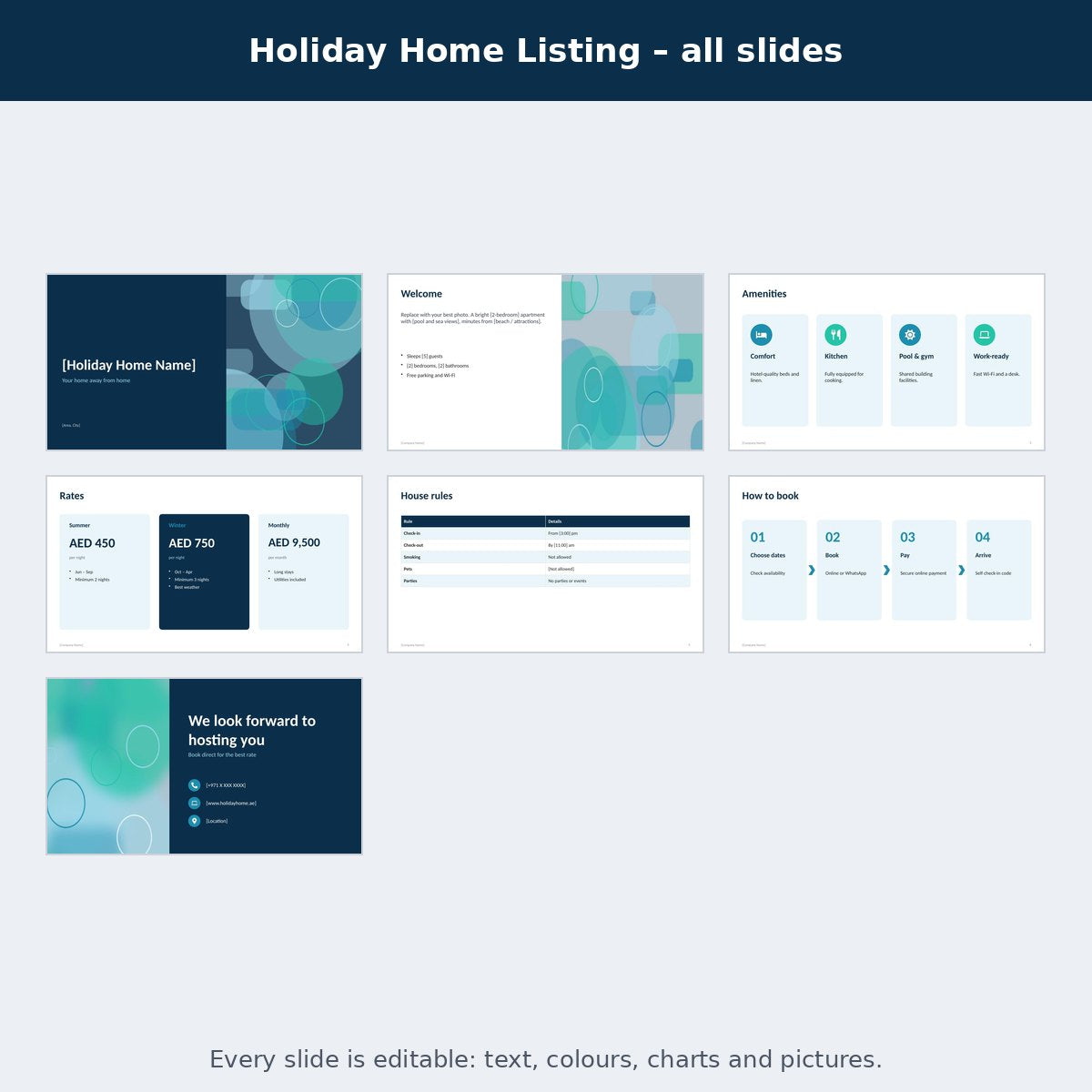 Holiday Home Listing – preview