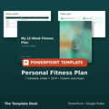 Personal Fitness Plan – cover
