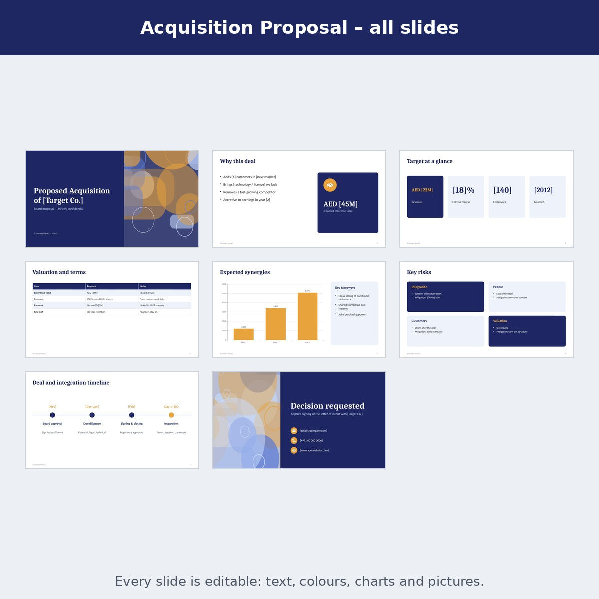 Acquisition Proposal – preview