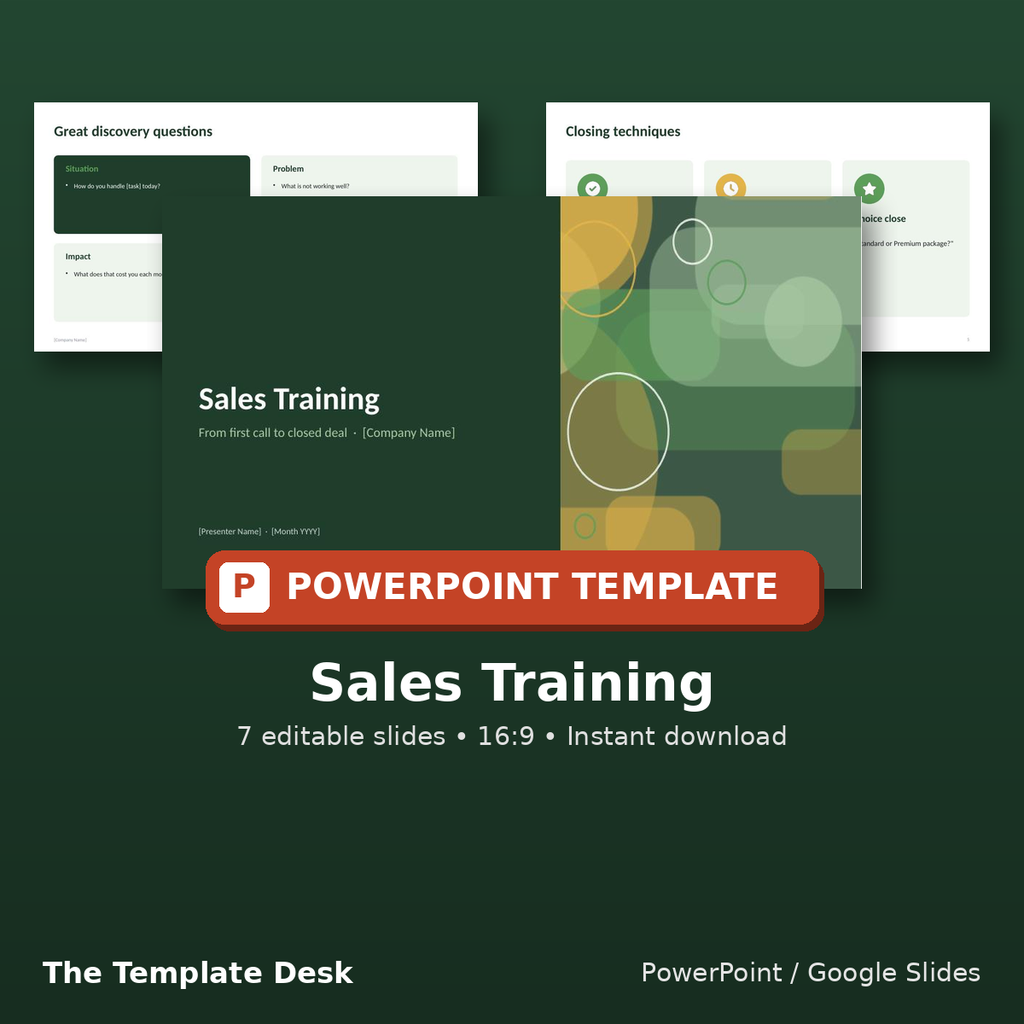 Sales Training – cover