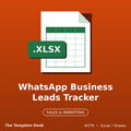 WhatsApp Business Leads Tracker – cover