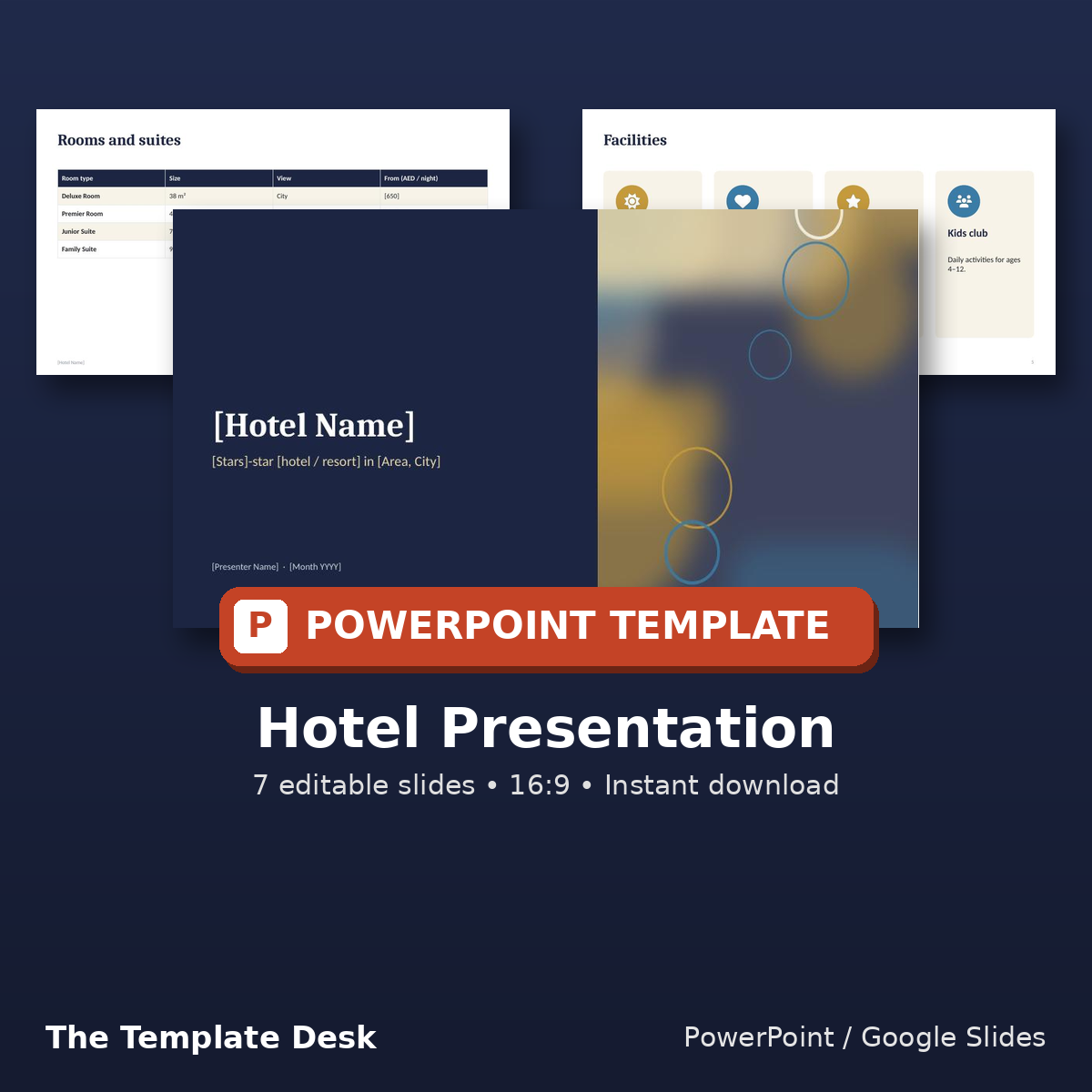 Hotel Presentation – cover