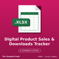 Digital Product Sales & Downloads Tracker – cover