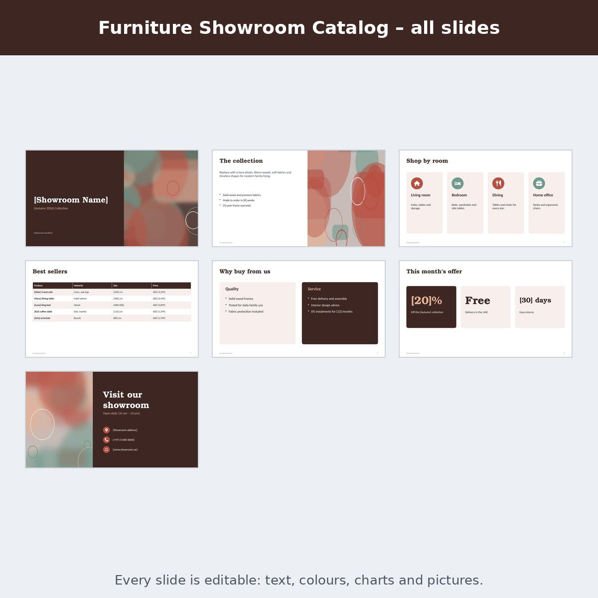 Furniture Showroom Catalog – preview