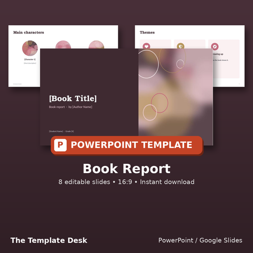 Book Report – cover