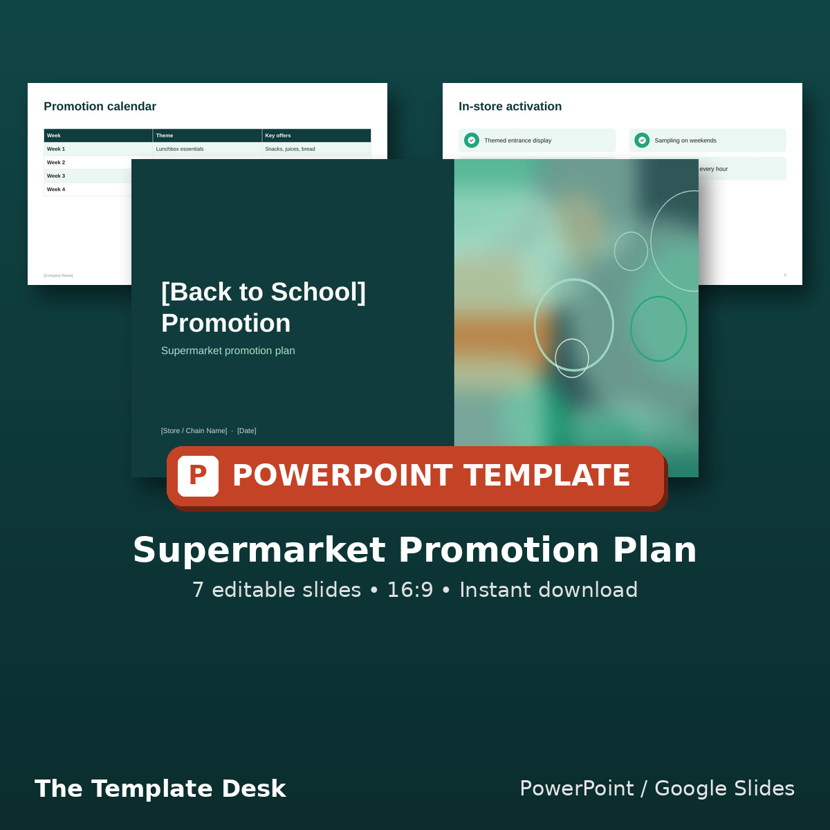 Supermarket Promotion Plan – cover