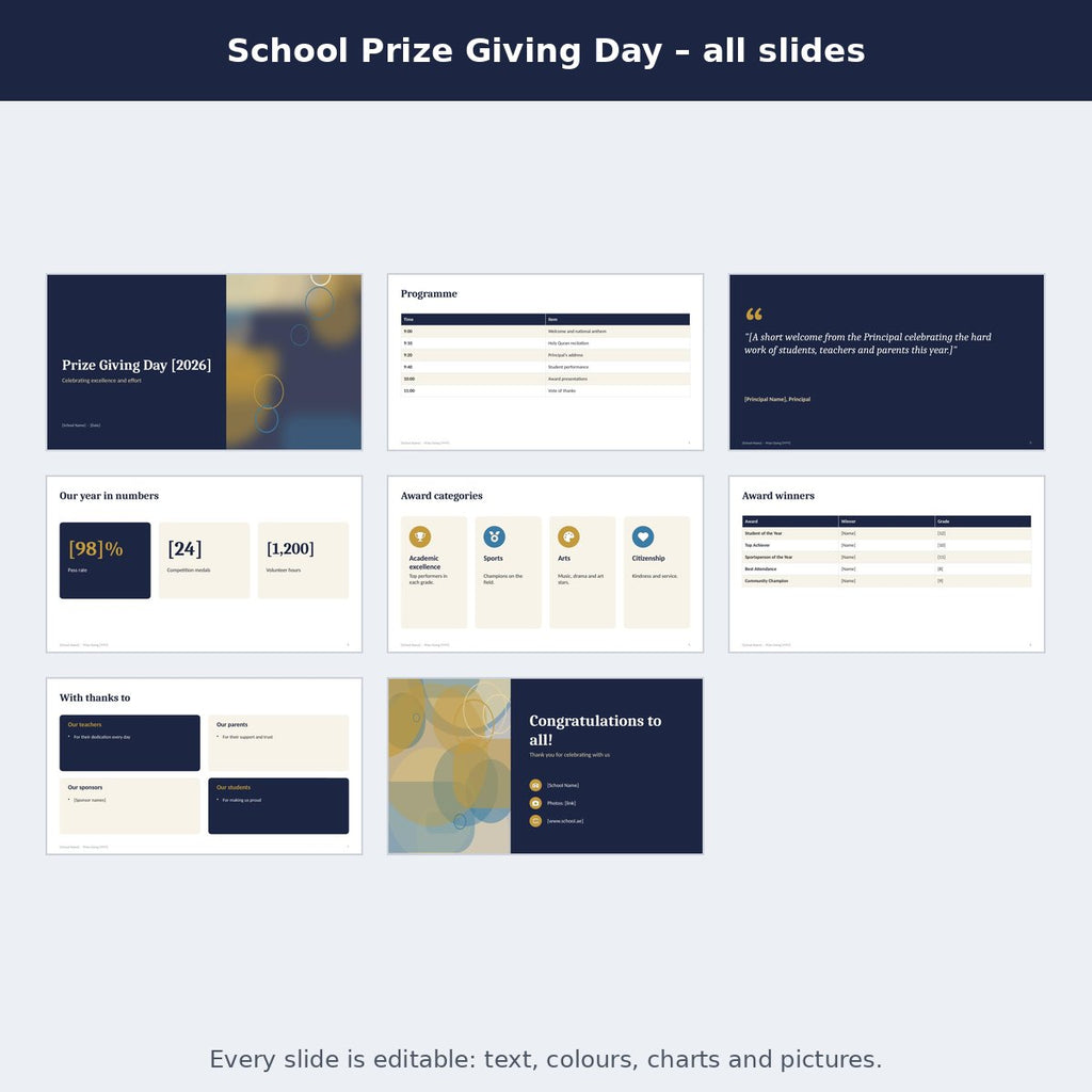 School Prize Giving Day – preview