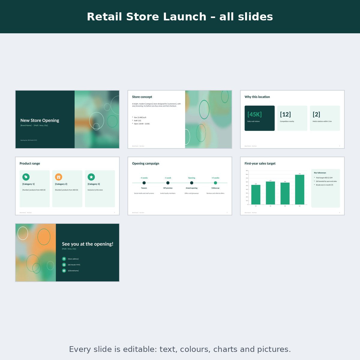Retail Store Launch – preview