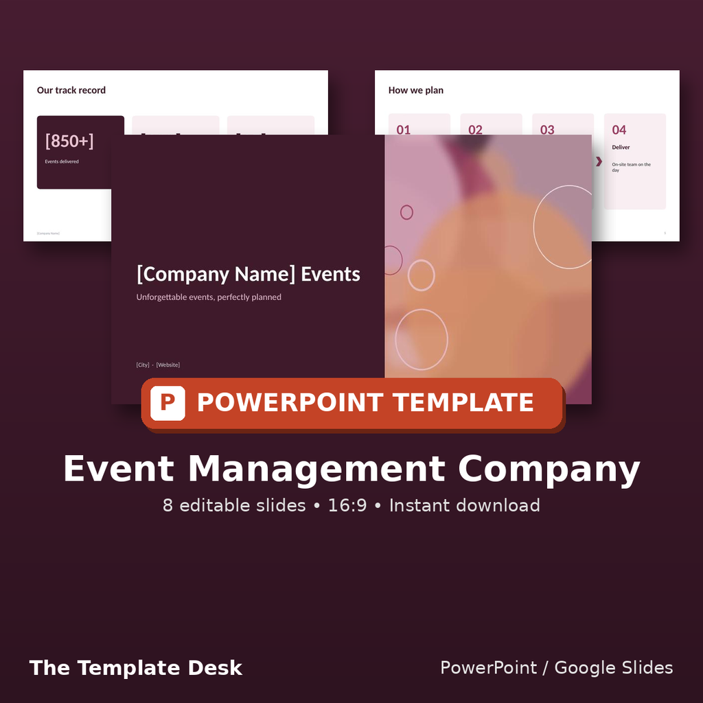 Event Management Company – cover