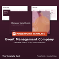 Event Management Company – cover