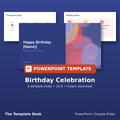 Birthday Celebration – cover