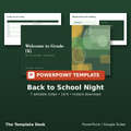 Back to School Night – cover