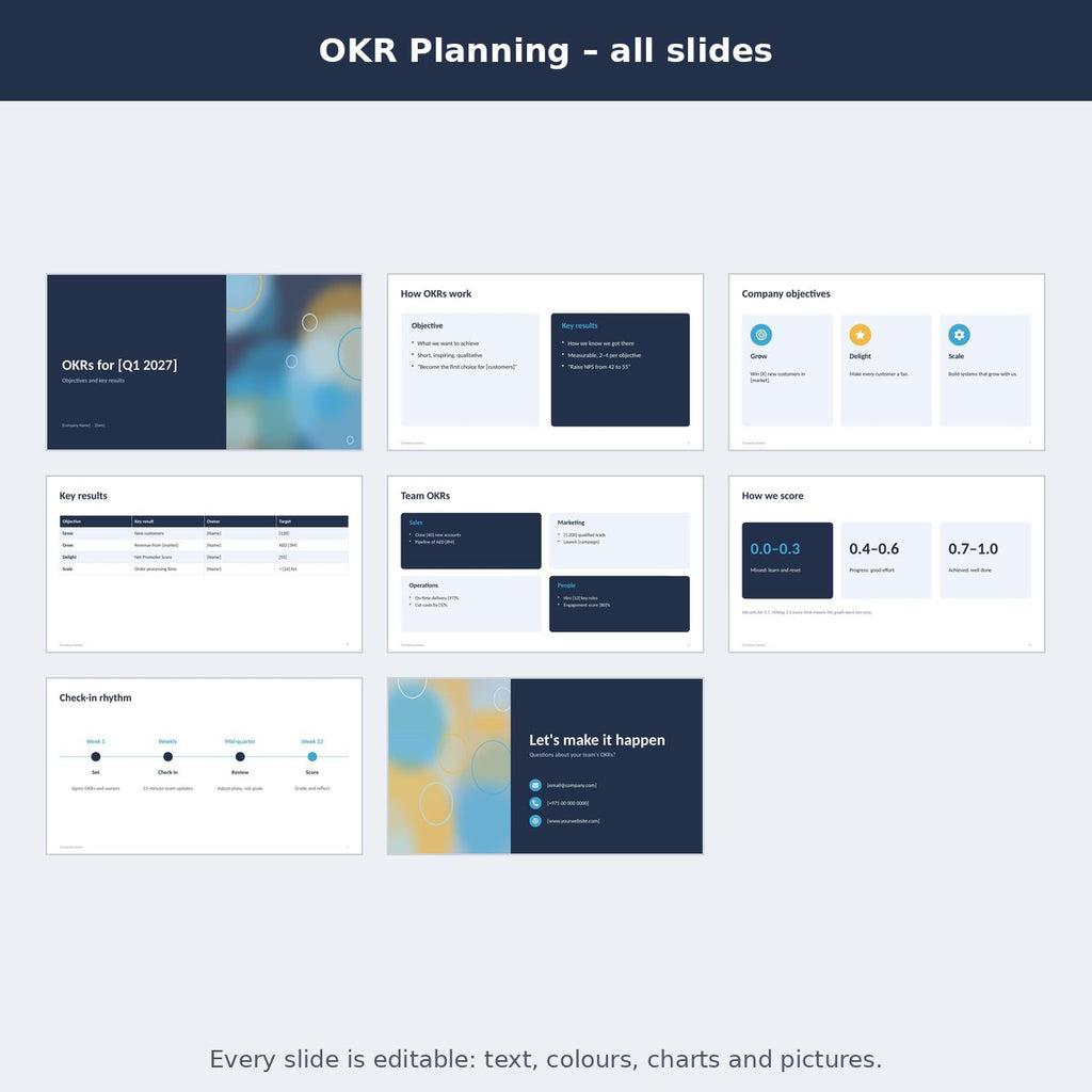 OKR Planning – preview