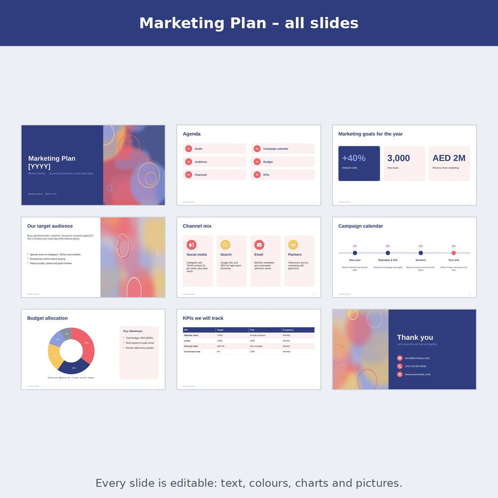 Marketing Plan – preview