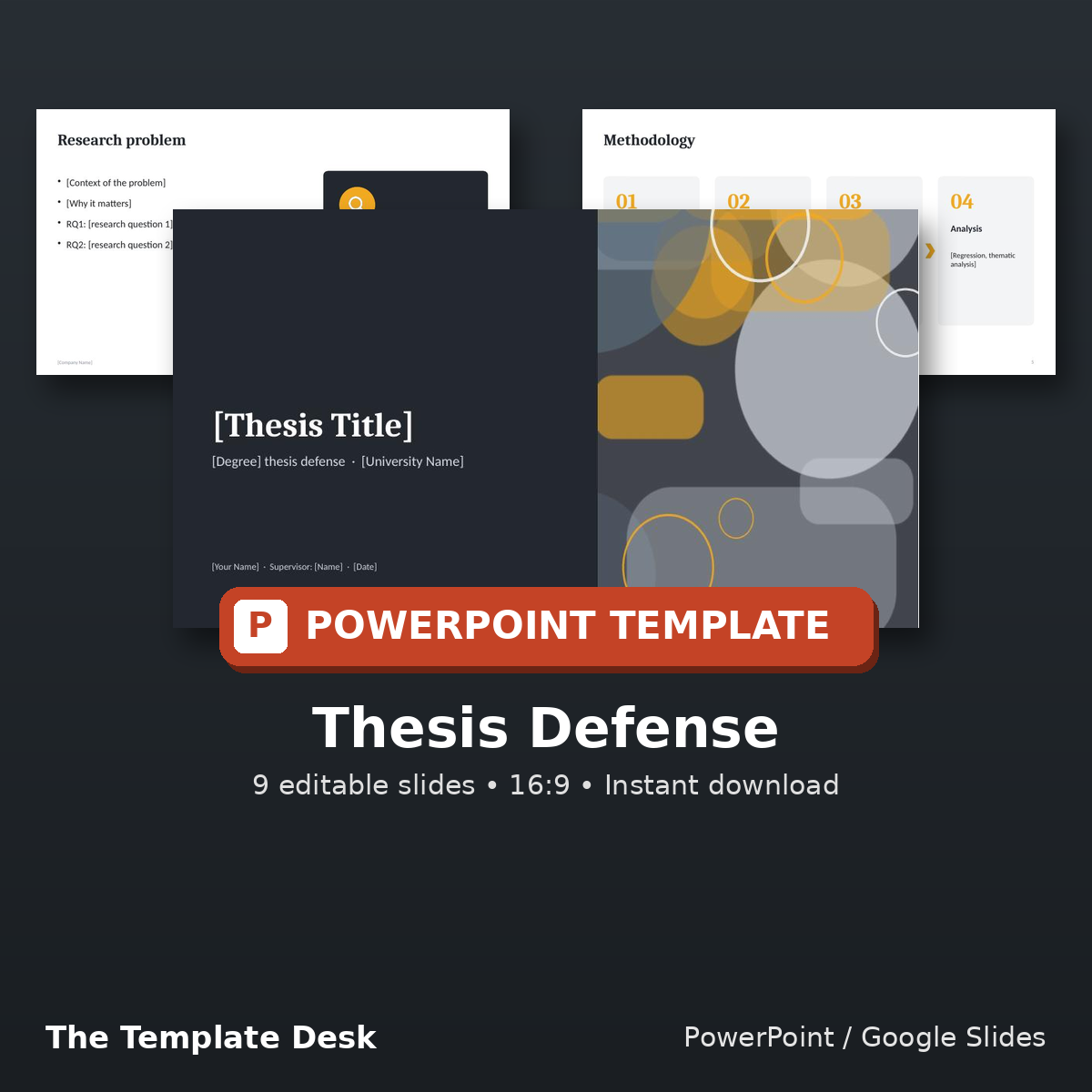 Thesis Defense – cover