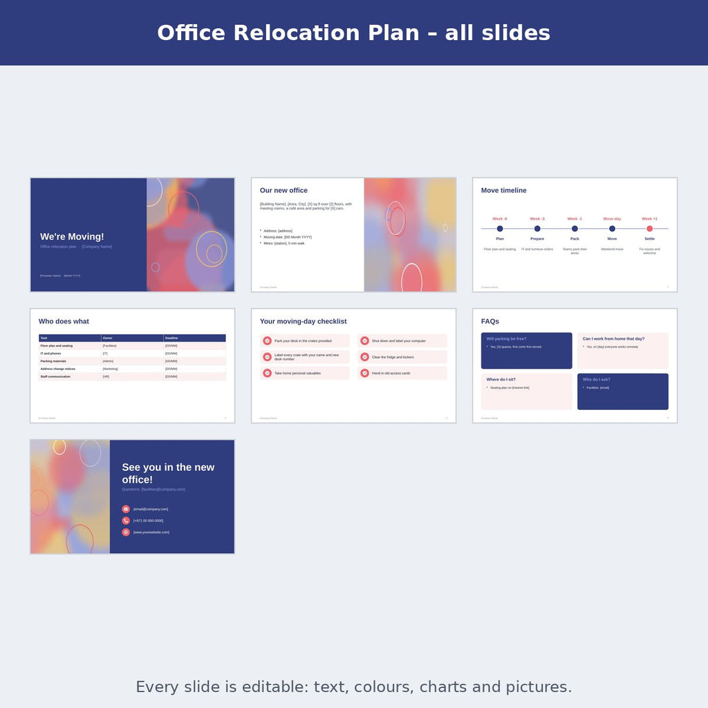 Office Relocation Plan – preview