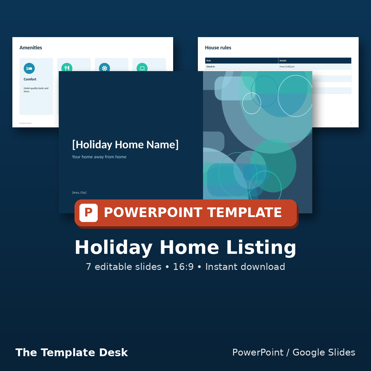 Holiday Home Listing – cover