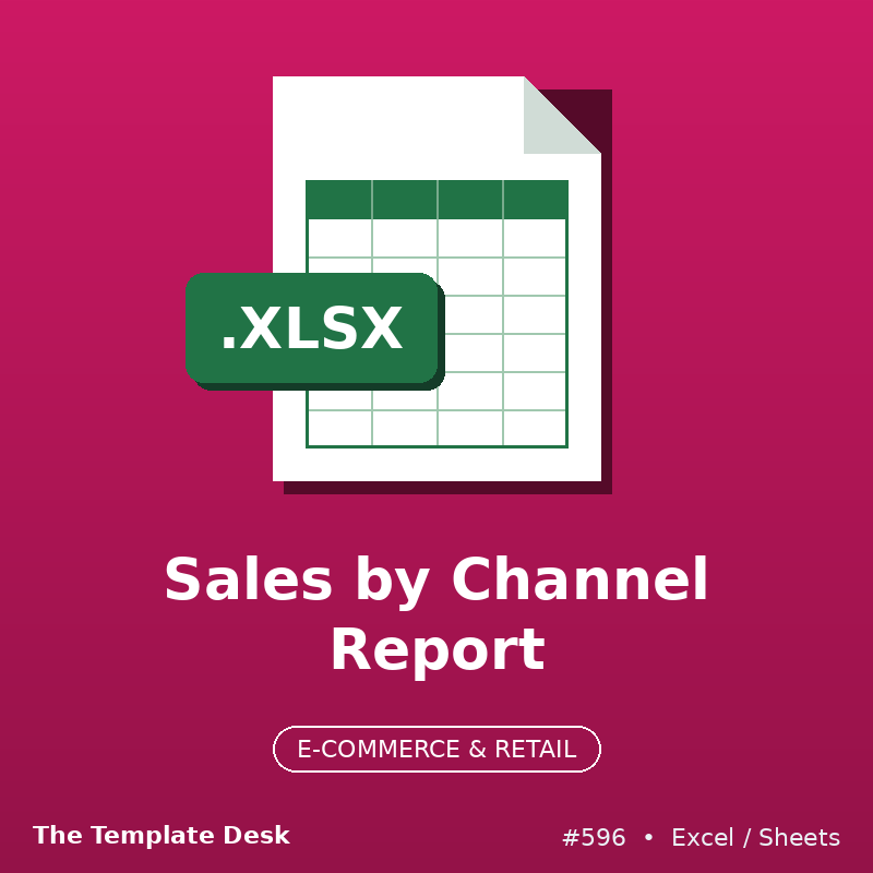 Sales by Channel Report – cover