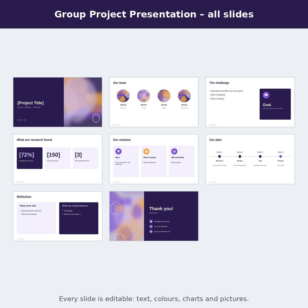 Group Project Presentation – preview