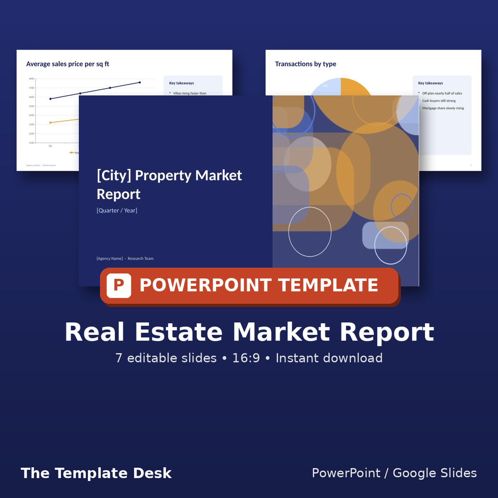 Real Estate Market Report – cover