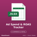 Ad Spend & ROAS Tracker – Excel template