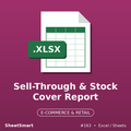 Sell-Through & Stock Cover Report – Excel template