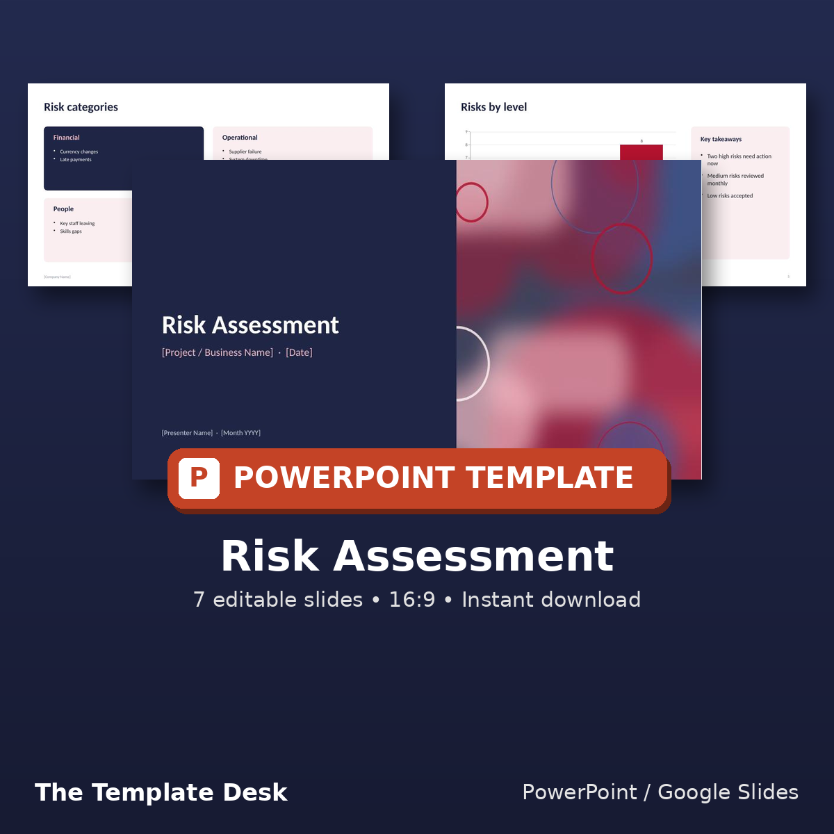 Risk Assessment – cover