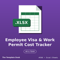 Employee Visa & Work Permit Cost Tracker – cover