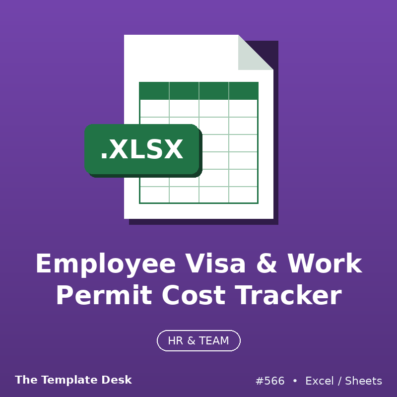 Employee Visa & Work Permit Cost Tracker – cover